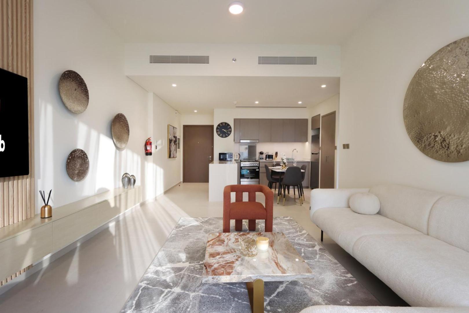 Apartment Livbnb-prestige 1br In Grande, Pool With Iconic Burj Khalifa View *